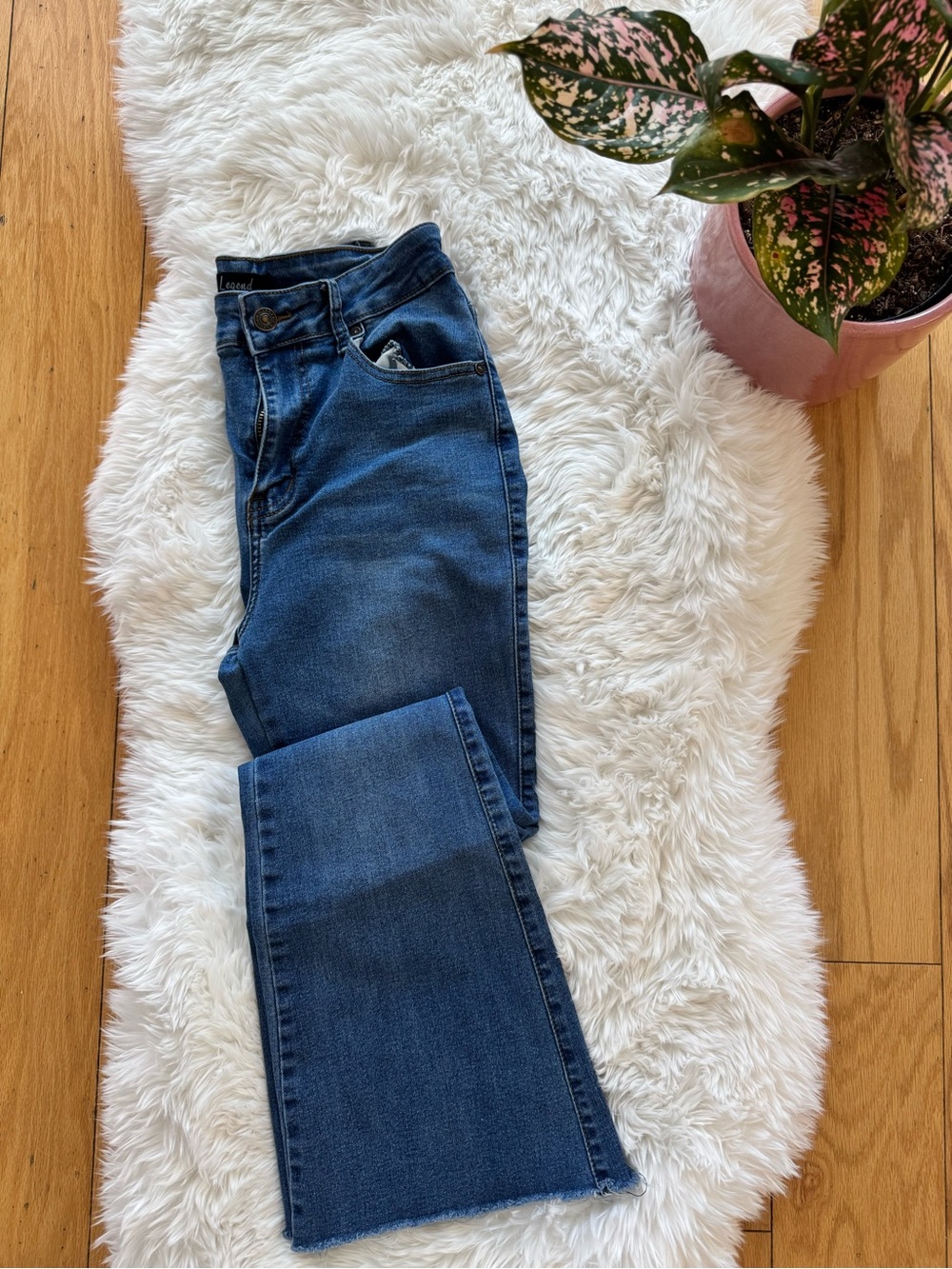 Women's Blue Denim Jeans - Classic Stretch Fit